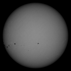 Image of Sun's photosphere