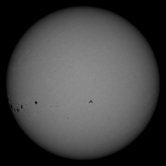 Image of Sun's photosphere