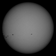 Image of Sun's photosphere