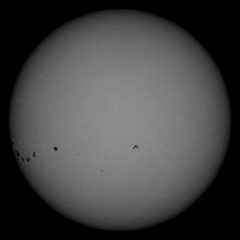 Image of Sun's photosphere