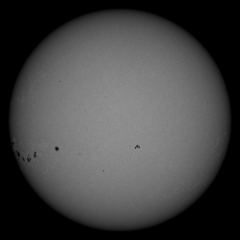 Image of Sun's photosphere