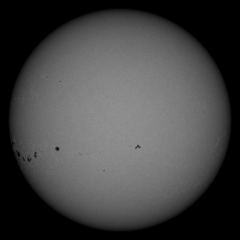 Image of Sun's photosphere