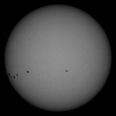 Image of Sun's photosphere