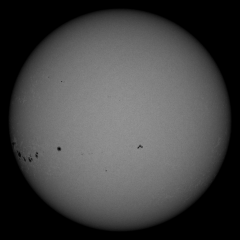 Image of Sun's photosphere