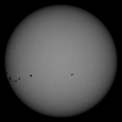 Image of Sun's photosphere