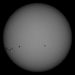 Image of Sun's photosphere