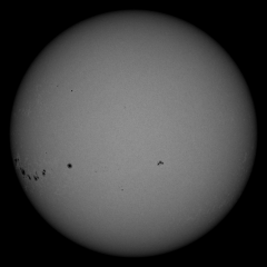 Image of Sun's photosphere