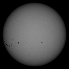 Image of Sun's photosphere