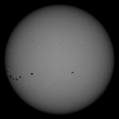 Image of Sun's photosphere