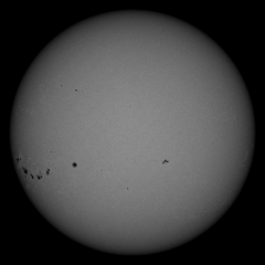 Image of Sun's photosphere