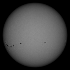 Image of Sun's photosphere