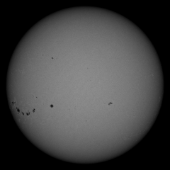 Image of Sun's photosphere