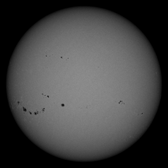 Image of Sun's photosphere