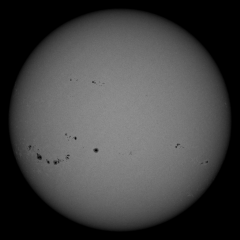 Image of Sun's photosphere