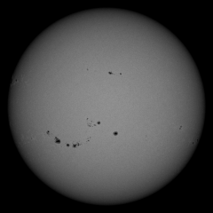 Image of Sun's photosphere