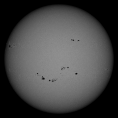 Image of Sun's photosphere