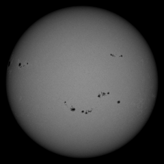 Image of Sun's photosphere