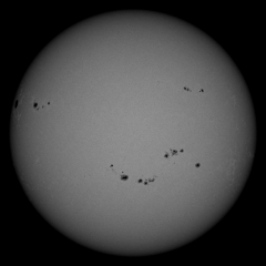 Image of Sun's photosphere