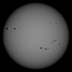 Image of Sun's photosphere