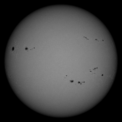 Image of Sun's photosphere