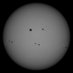 Image of Sun's photosphere