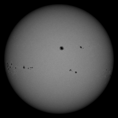 Image of Sun's photosphere