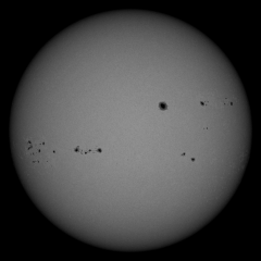 Image of Sun's photosphere