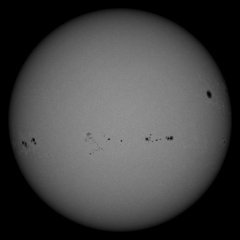 Image of Sun's photosphere