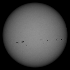 Image of Sun's photosphere