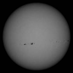 Image of Sun's photosphere