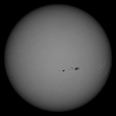 Image of Sun's photosphere