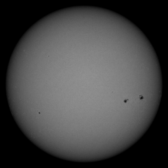 Image of Sun's photosphere