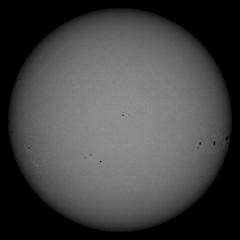 Image of Sun's photosphere