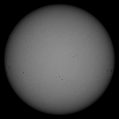 Image of Sun's photosphere