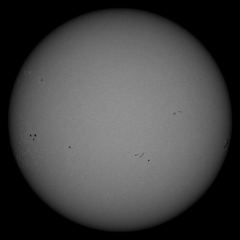 Image of Sun's photosphere