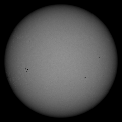 Image of Sun's photosphere