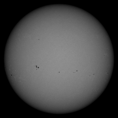 Image of Sun's photosphere