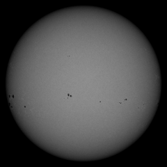 Image of Sun's photosphere