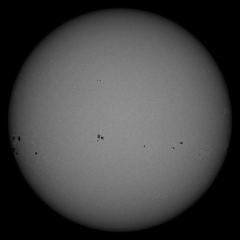 Image of Sun's photosphere