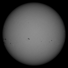 Image of Sun's photosphere