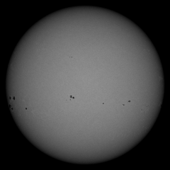 Image of Sun's photosphere