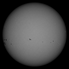 Image of Sun's photosphere