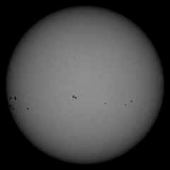 Image of Sun's photosphere