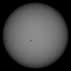 Image of Sun's photosphere