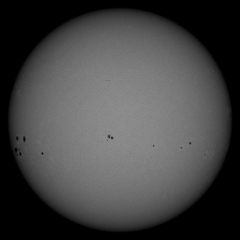 Image of Sun's photosphere