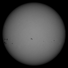 Image of Sun's photosphere