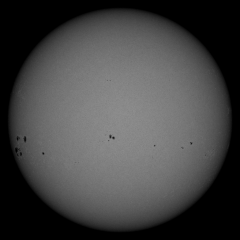 Image of Sun's photosphere