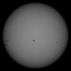 Image of Sun's photosphere