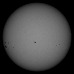 Image of Sun's photosphere