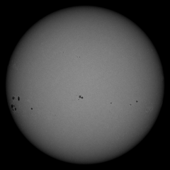 Image of Sun's photosphere